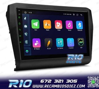 RADIO GPS ANDROID 12 9" PARA SUZUKI SWIFT 17-22