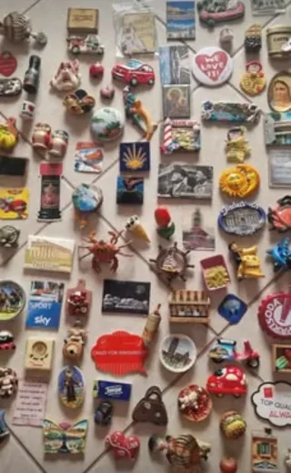 Collezione 163 pezzi - Calamite da frigorifero