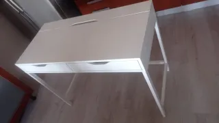 Tavolo da scrivania bianco con cassetti Dimensioni 100x48