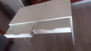 Tavolo da scrivania bianco con cassetti Dimensioni 100x48