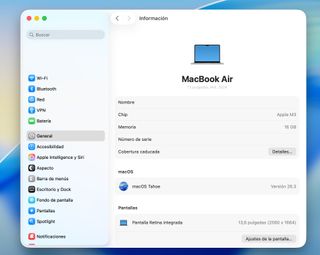 MacBook Air M3 16+512GB IMPOLUTO