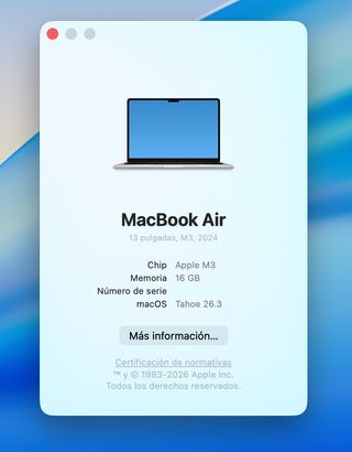 MacBook Air M3 16+512GB IMPOLUTO