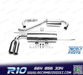 LÍNEA DE ESCAPE VOLKSWAGEN VW GOLF V GTI AUDI A3 8P