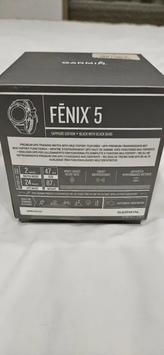 Reloj Garmin Fenix 5 Zafiro 47mm