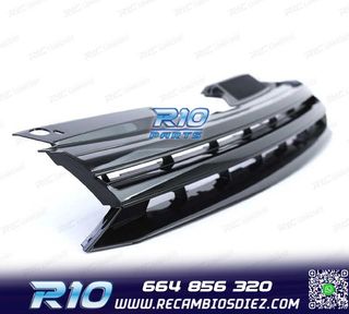 PARRILLA VOLKSWAGEN VW GOLF 6 08-12 NEGRO BRILLO SIN LOGO