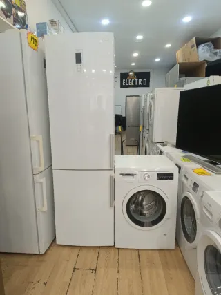 Nevera LG + Lavadora Bosch garantía transporte