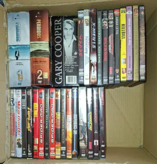 Lote Películas y Series DVD