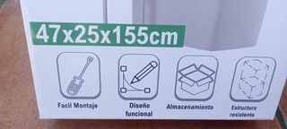 Estantería Metálica Negra sobre inodoro