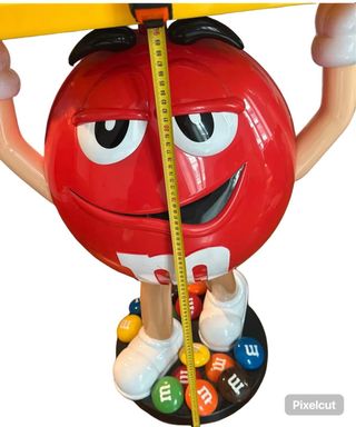 Porta oggetti M&M's rosso