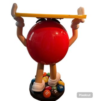 Porta oggetti M&M's rosso