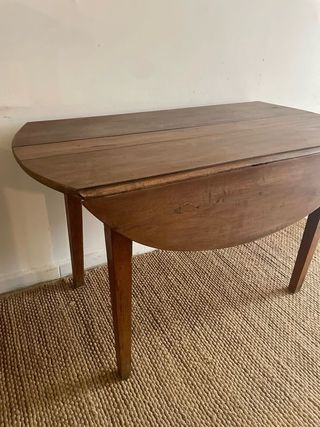 Mesa francesa abatible principio 1900