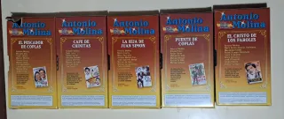 Lote Películas VHS Antonio Molina y Duelo de grand