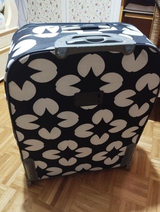 Maleta mediana/grande estampada flores