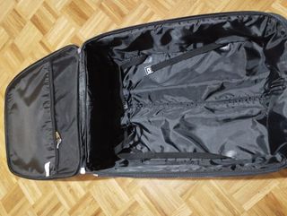 Maleta mediana/grande estampada flores