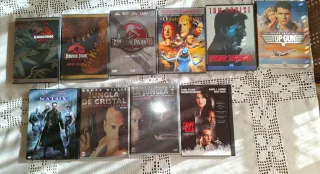 Lote 10 Películas DVD Acción y Aventura
