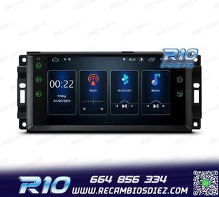 RADIO GPS ANDROID 12 PARA DODGE JEEP CHRYSLER 07-11