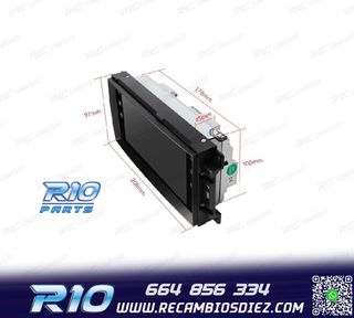 RADIO GPS ANDROID 12 PARA DODGE JEEP CHRYSLER 07-11