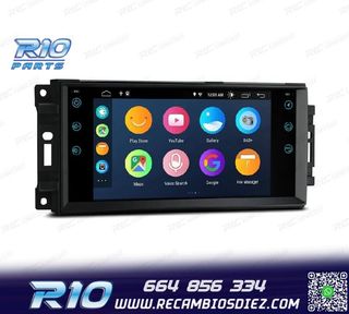 RADIO GPS ANDROID 12 PARA DODGE JEEP CHRYSLER 07-11