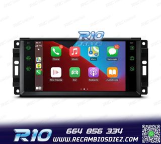 RADIO GPS ANDROID 12 PARA DODGE JEEP CHRYSLER 07-11