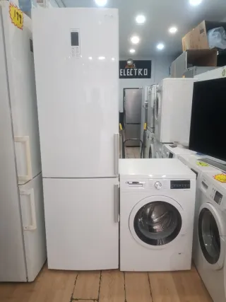 Nevera LG + Lavadora Bosch garantía transporte