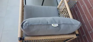 Conjunto Sofás Jardín Ratán y Metal