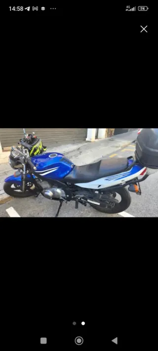 Suzuki GS500 2007 Etiqueta C