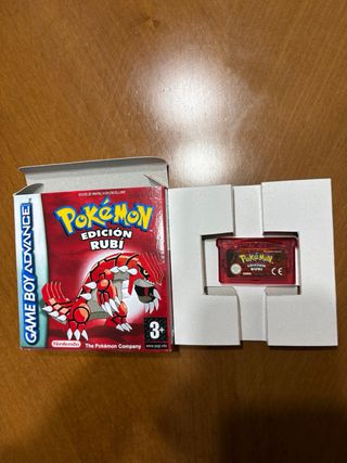 Pokémon Rubí Game Boy Advance Español