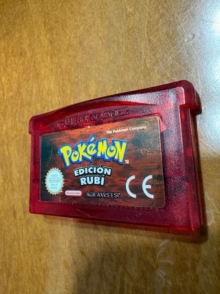 Pokémon Rubí Game Boy Advance Español