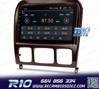 RADIO GPS ANDROID 13 MERCEDES CLASE S W220 98-05