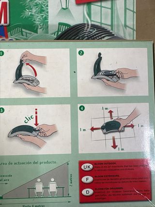 Repelente Bloom Exteriores Contra Mosquitos