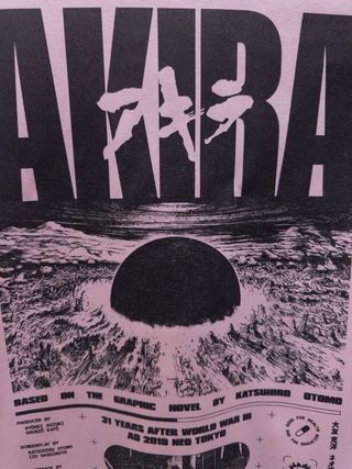 Camiseta Akira Anime 1988 Talla XL
