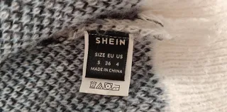 Rebeca de punto con rombos