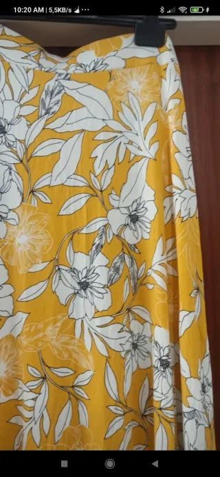 Falda larga floral Westport