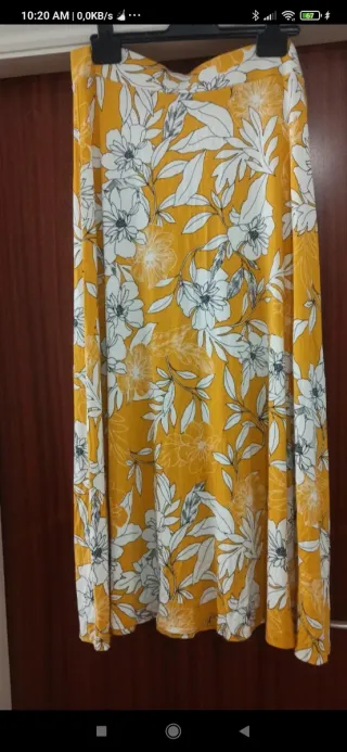 Falda larga floral Westport