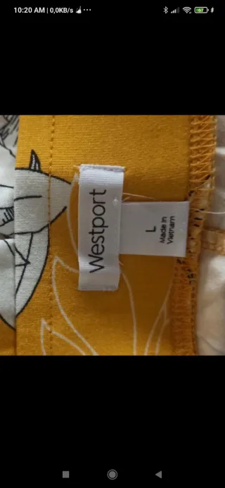 Falda larga floral Westport