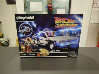 Playmobil 70317 Regreso al Futuro DeLorean