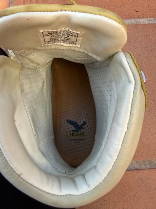 Botas de trekking Salewa verdes y marrones