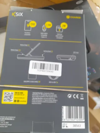 Cargador Inalámbrico KSIX Station 3 en 1