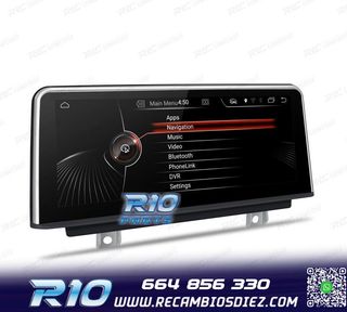 RADIO GPS ANDROID 14 BMW SERIE 3 SERIE 4 10,25"