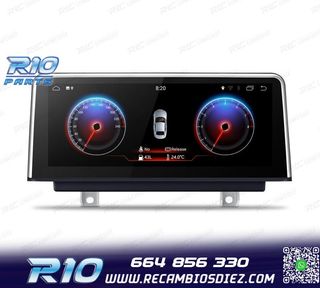 RADIO GPS ANDROID 14 BMW SERIE 3 SERIE 4 10,25"