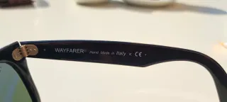 Gafas Ray-Ban Wayfarer Clásicas Negras Polarizadas