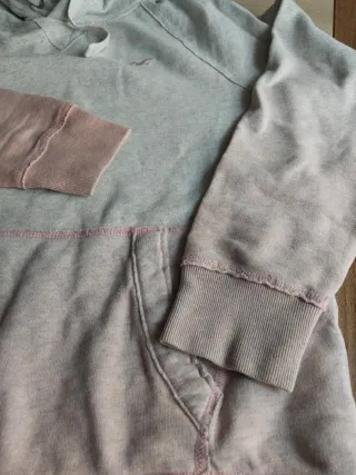 Regalo Sudadera Hollister Talla S Beige y Rosa