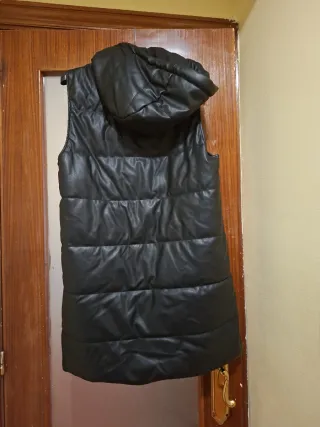 Chaleco Zara Negro Talla M (38)