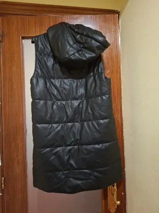 Chaleco Zara Negro Talla M (38)