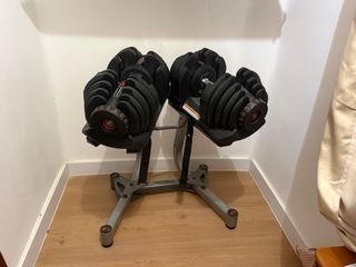 Mancuernas con soporte