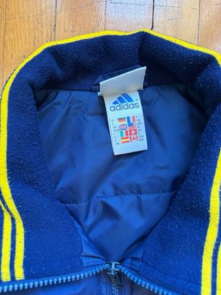 Giacca Adidas Vintage Anni 2000 Blu M