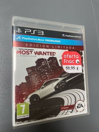 Need for Speed Most Wanted Edición Limitada PS3