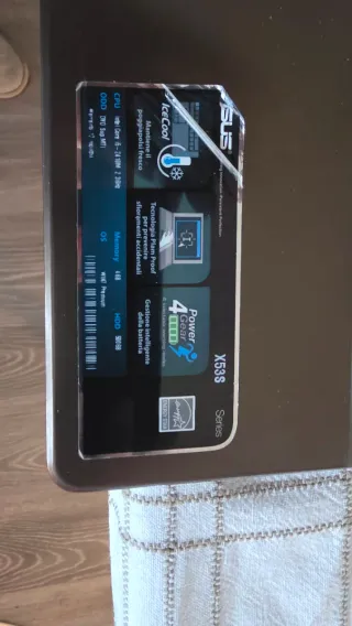 Notebook Asus X53S