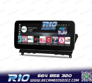 RADIO GPS ANDROID 13 MERCEDES W204 07-10 NTG 4.0