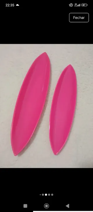 Conjunto 3 peças decoração mesa(vendo individual).